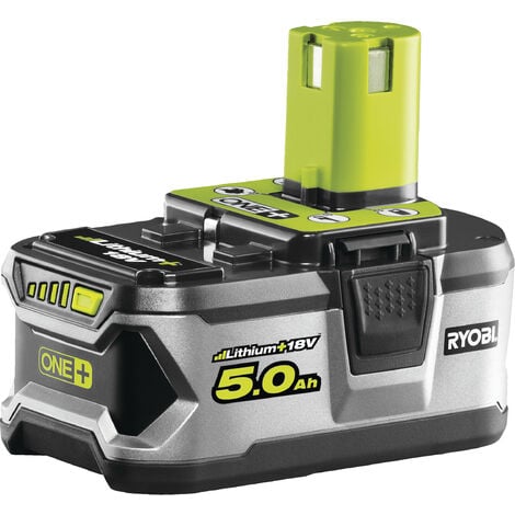 RYOBI Batterie 18V Lithium-ion One+ 5.0 Ah RB18L50G