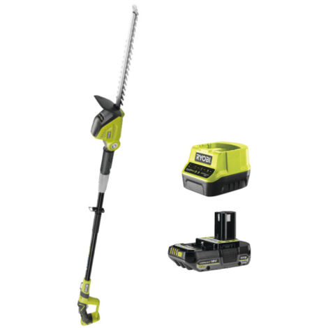 Pack RYOBI Taille-haies OPT1845 - 18V One+ - 1 Batterie 2.0Ah - 1 Chargeur rapide (1/8)