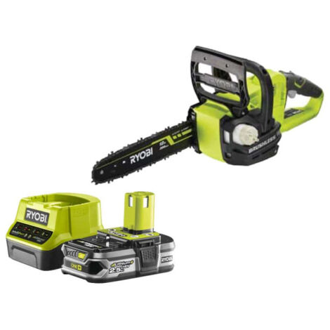 Pack RYOBI Tronçonneuse 18V One+ OCS1830 - 1 Batterie 2.5Ah - 1 Chargeur rapide RC18120-125