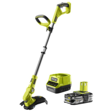 Pack RYOBI coupe bordure 18V One+ OLT1832 - batterie 2.5Ah LithiumPlus - chargeur rapide 2.0Ah RC18120-125