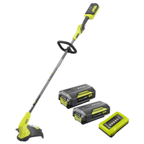 Pack RYOBI Coupe bordures 36V LithiumPlus RY36LT33A-120 - 2 Batteries 36V LithiumPlus 4.0Ah - 2.0Ah - 1 Chargeur