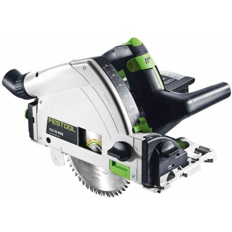Festool – Scie plongeante sans fil TSC 55 – Profondeur de coupe 55mm – Moteur Brushless pour bois dur – Avec batterie 5.2Ah - TSC 55 LI