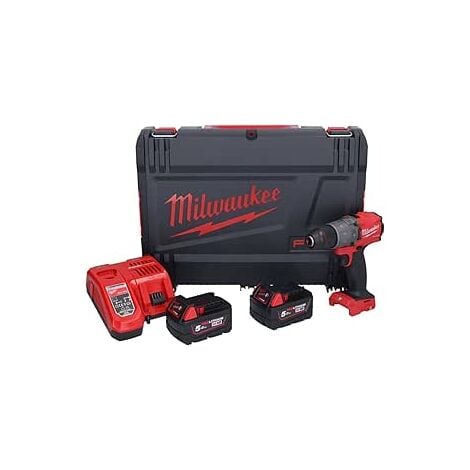 Milwaukee-  4933464264 Perceuse de Batterie Carburant M18Fpd2 – 502 X Noir/Argenté