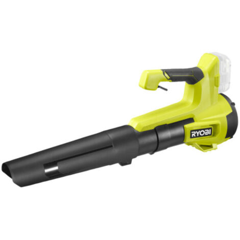 Ryobi – Souffleur à batterie 18V – Vitesse jusqu'à 161 km/h – Volume d'air 9,9 m³/min – Autonomie 14 min avec batterie 4Ah