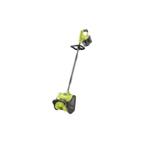 Ryobi – Fraise à neige 18V One+ – Largeur 25cm – 1 batterie 4Ah – Moteur Brushless pour déneigement efficace