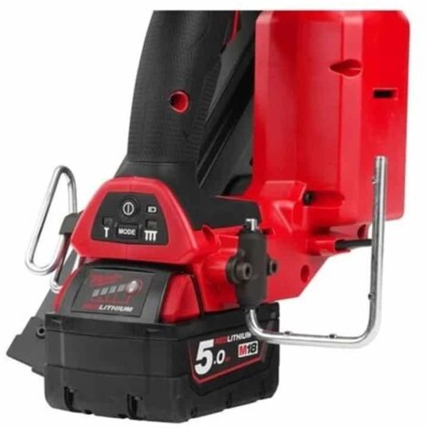 Cloueur à Finition Droit Milwaukee M12 – Calibre 18, Clous De 16 à 38 Mm, Sans Cartouche Gaz