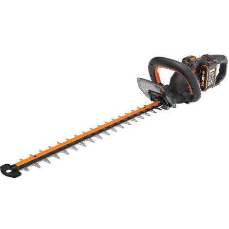 Worx – Taille-haie sans fil 36V – Moteur Brushless – Longueur de coupe 58cm – Capacité de coupe 27mm – Pour branches jusqu'à 27mm