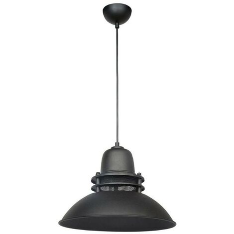 Suspension 95h noire style industriel Tibet (1/5)