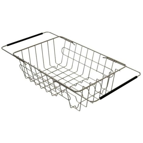 Panier d'évier en acier inoxydable 36x25x12H cm - Panier (1/2)