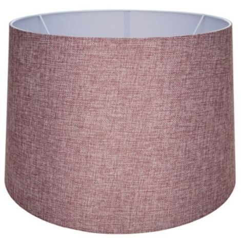Abat-jour en tissu couleur rose - Deco MDL3012 (1/2)