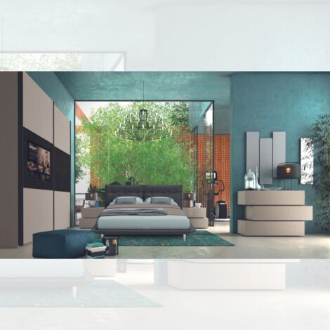Chambre à coucher en chanvre avec décoration de Shanghai - Petra (1/5)