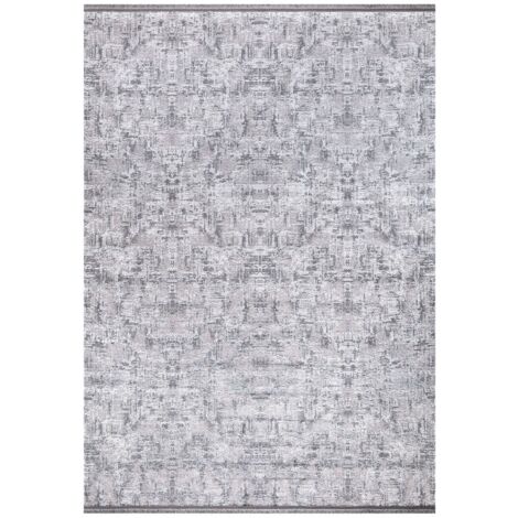 Tapis antidérapant 120x180 cm gris avec surface polie - Ada (1/3)