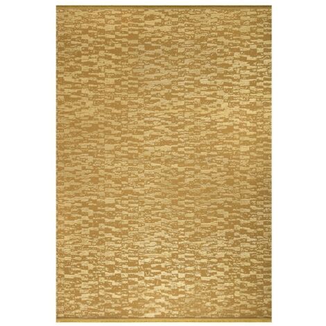 Tapis antidérapant 120x180 cm couleur or avec surface polie - Angel (1/3)