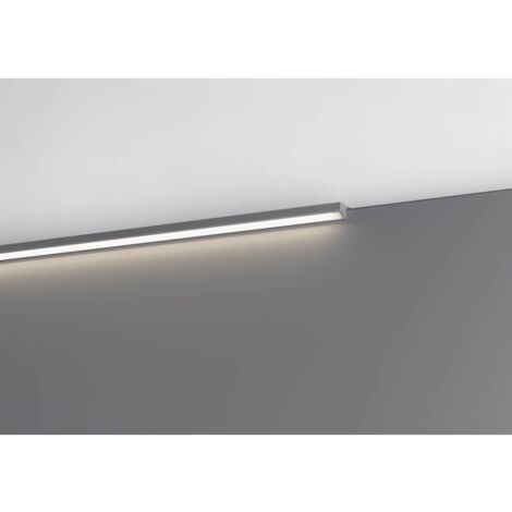 Profilé d'éclairage LED pour salle de bain 600 mm noir mat - Walk (1/2)