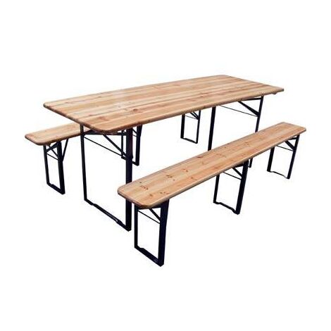 Tavolino Picnic Bambini Relaxdays - Set 2in1 Con Panche Per Giardino - Foto 4