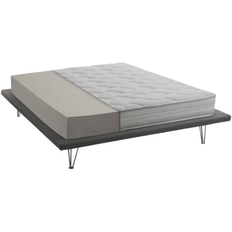 Talamo Italia Matelas simple Sibilla, Matelas amovible en Waterfoam, 100% Made in Italy, Anti-acarien et hypoallergénique, Cm 80x190 h19, avec emballage renforcé (1/5)
