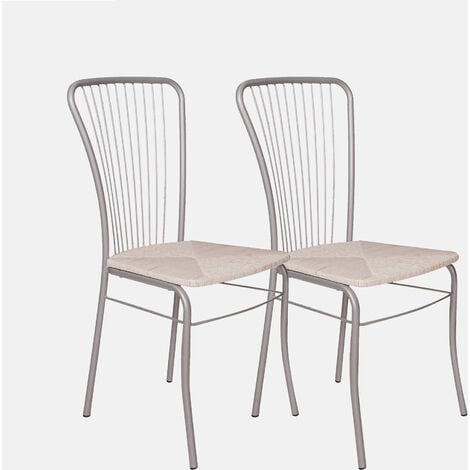 Dmora Ensemble De Chaises Modernes En Co Cuir Pour Salle Manger Cuisine Ou Salon Cm