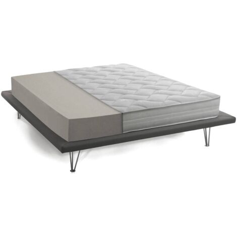 Talamo Italia Matelas simple Sibilla, Matelas amovible en Waterfoam, 100% Made in Italy, Anti-acarien et hypoallergénique, Cm 90x200 h19, avec emballage renforcé (1/5)