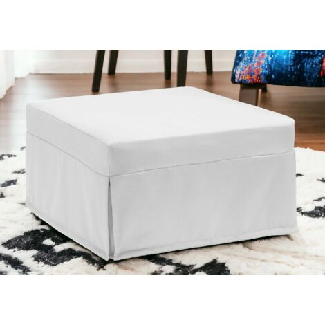Lit pliant Abak, Matelas inclus, Fabriqué en Italie, Noir