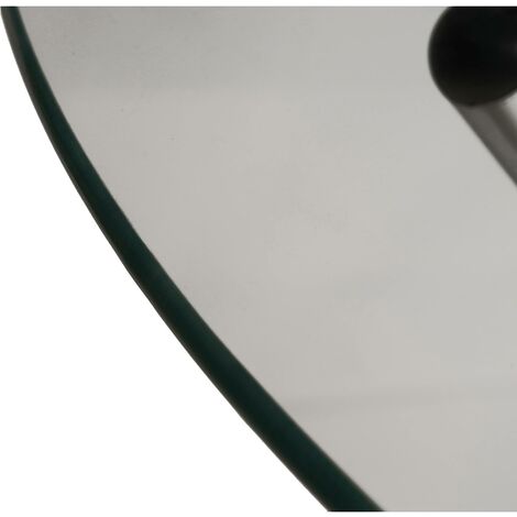 Table Basse Design Nuage Avec Plateau Verre Trempé - Pieds Métal En X, Dimensions 67x56x45 Cm, Pieds Réglables
