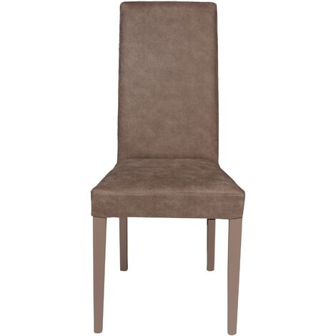 Dmora Ensemble De Chaises Classiques En Co Cuir Pour Salle Manger