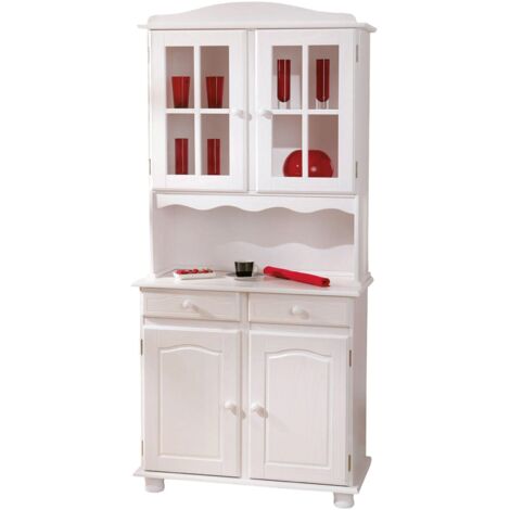 Buffet - Enfilade Blanche 32x88x198h cm (1/5)