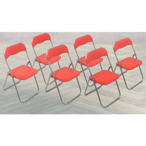 Lot de 4 chaises pliantes de réception ajourées en PEHD