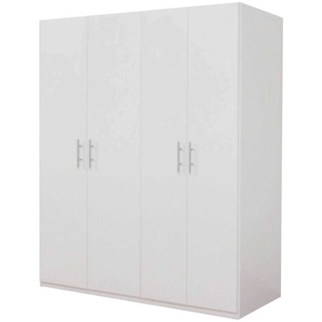 Armoire D'angle 5 Portes Succiso - 214x91x184cm, Chêne, Rangement Chambre