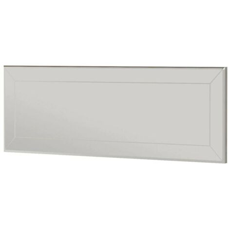 Dmora – Miroir Pyxis 40x2,2x120 cm – Verre trempé écologique – Finition mate – Emballage renforcé pour e-commerce - 40x2h120 (1/5)