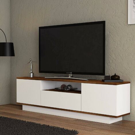 Dmora Meuble TV Orazio, Buffet Bas De Salon, Base Meuble TV, 100% Made In Italy, Cm 260x41h46