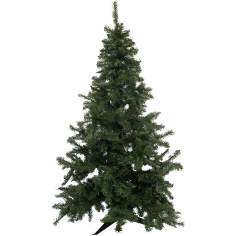Dmora – Sapin de Noël artificiel 150 cm – 42 rameaux – Ouverture individuelle – Vert – Made in Italy (1/5)