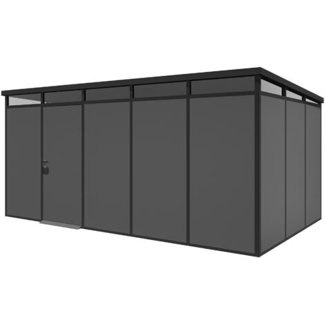 Abri de Jardin Sucre, Sol Antidérapant, avec Lucarne, Modulable Composable, Toit en Pente Fabriqué en Italie, Matériau Toit en Plastique (1/3)