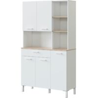Buffet\ - Blanc 40x186h cm