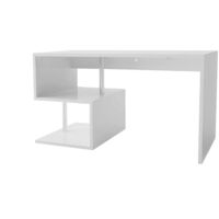 Bureau - Blanc Brillant 60x140x78h cm