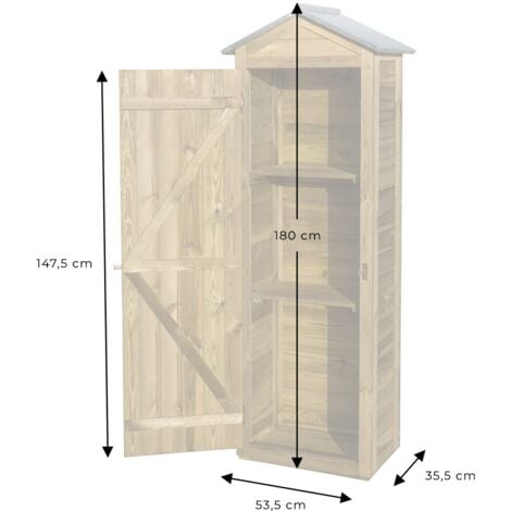 Armoire en bois Panama petit modèle