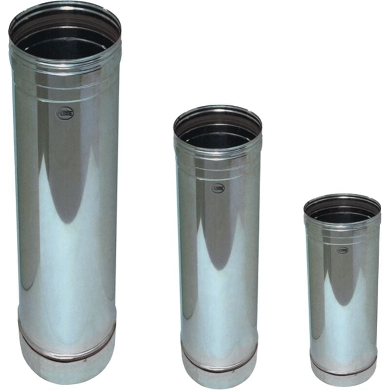 TUBO PER CANNA FUMARIA ACCIAIO INOX Ø200X 500HMM """SPEEDY 01"""