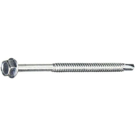 TIRAFONDO AUTOPERFORANTE PER FERRO mm 6,3 x 120 pz 100