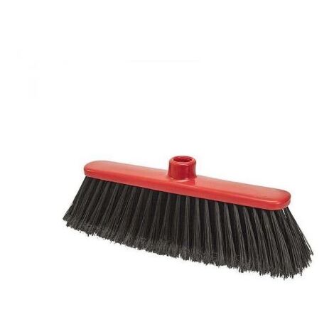 VERDELOOK Scopa Maxi in PVC con setole morbide per Interni, 28cm, per Pulizia Interni