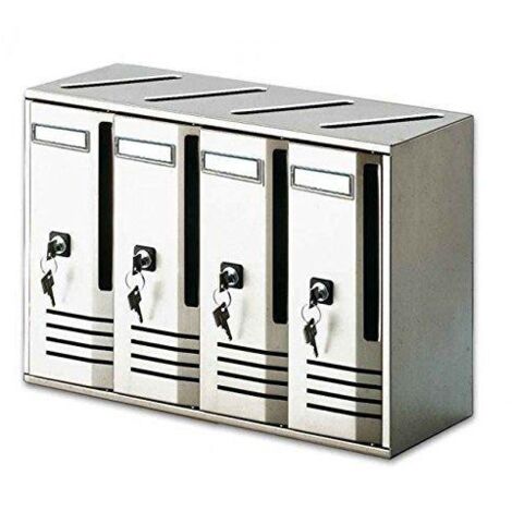 BLOCCHIERA CUBO C4 ARGENTO (1/3)