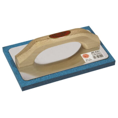 Ancora frattazzo per intonaci gomma blu grana medio-fine art. 819 cm. 21,5x13,5 - Ancora