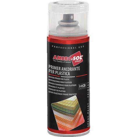 Primer Plastica Ancorante per ABS e PVC Rigido AMBRO-SOL Spray bomboletta - 400 ml