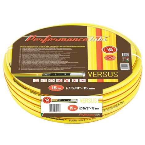 TUBO ACQUA VERSUS ANTITORSIONE mm. 5/8"""x50mt.
