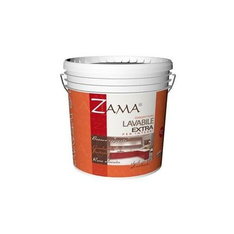IDROPITTURA “ZAMA” SUPERLAVABILE BIANCA  Lt.14