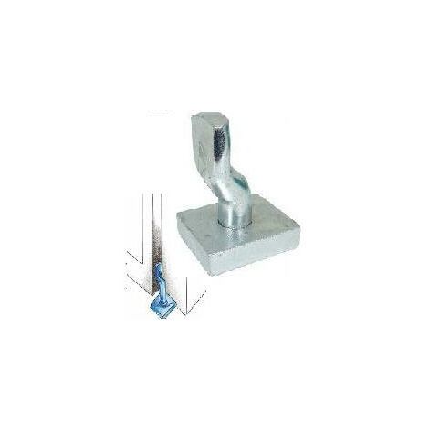 IBFM PERNO E PIASTRA INFERIORI PER CANCELLO 425A - IBFM1: MM 20