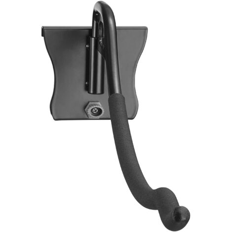 STANLEY STST82615-1 Gancio Orizzontale per Biciclette Track Wall, Nero