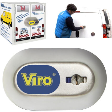 Gruppo di fissaggio per furgoni Singolo Lucchetto Serratura Camion Furgoni Van lock Compact 4212