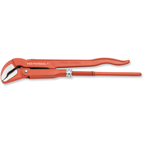 Chiave GiraTubi Svedese in Cromo Vanadio da 3" (75 mm) � Lunghezza 650 mm, Modello Mundial Ac Chiave Giratubo