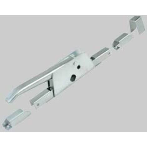Cariglione in acciaio zincato a doppia azione per aste 14x14 mm