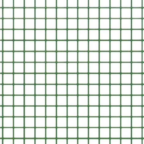 VERDELOOK Rete Metallica Multiuso plastificata Plastiquadra per recinzioni 1x10 m (1/5)