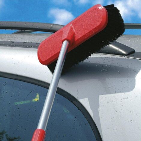 VERDELOOK Asta Fissa in PVC per idrospazzola Pulizia Auto 180 cm